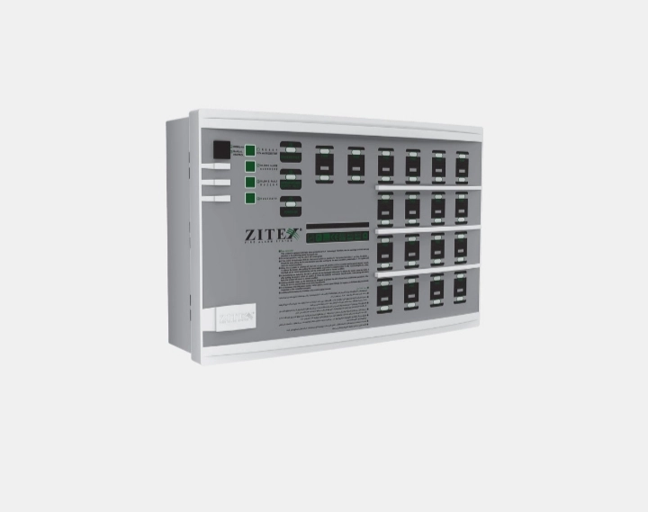 تابلو مرکزی اعلان حریق زیتکس 12 تا 18 زون(کانونشنال) Zitex central fire alarm board(Conventional)