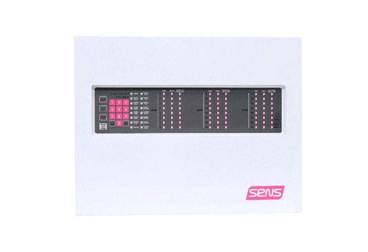 تابلو مرکزی اعلام حریق ۱۰زون سنس Sens central fire alarm panel mc5