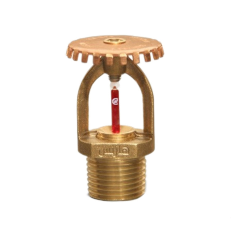 اسپرینکلرآتش نشانی بالازن واکنش سریع۶۸درجه هارنس سایز ۱/۲ 68 degree fire sprinkler, high pressure, quick response, size 1/2 harness